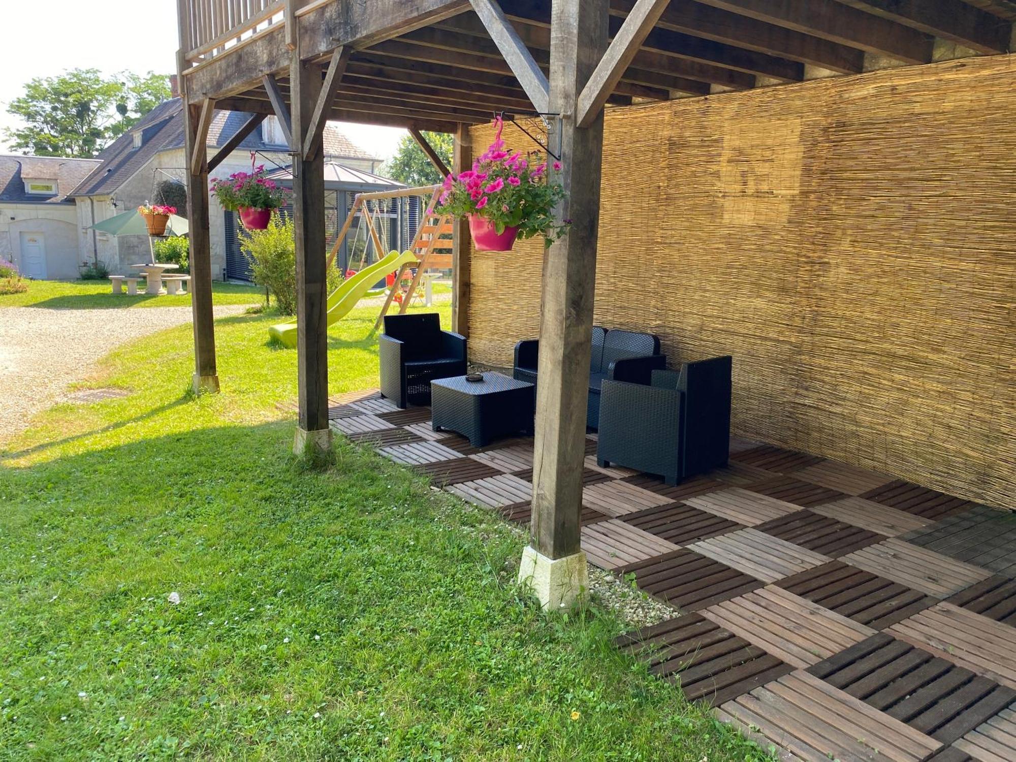 Les Mariniers Chambres D'Hotes -Guest House - Bain Nordique En Option Mareuil-sur-Cher ภายนอก รูปภาพ